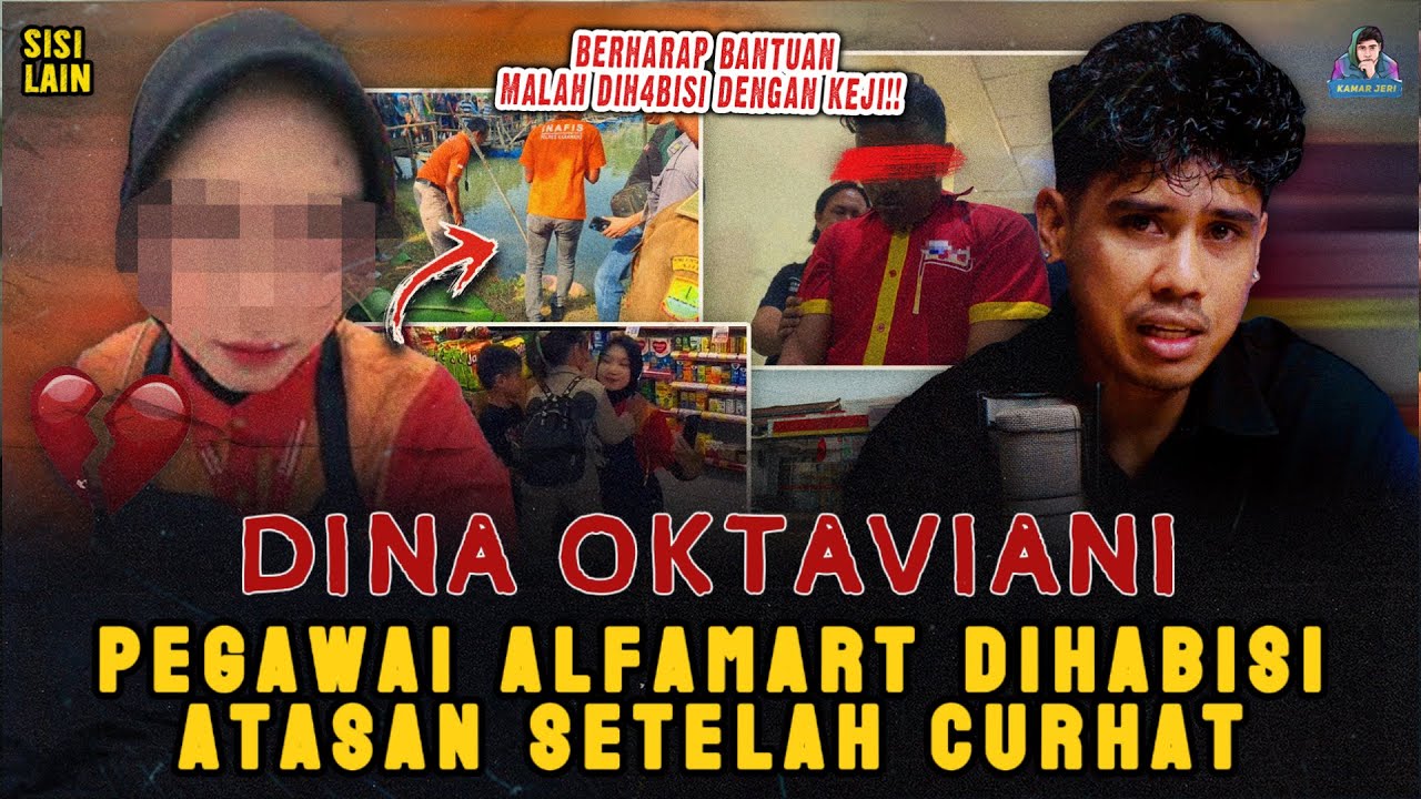 DINA OKTAVIANI PEGAWAI ALFAMART BERAKHIR MENGERIKAN SETELAH CURHAT PADA ATASAN 