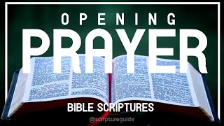 Bible verses for opening prayer/Scriptures for opening prayer for Sunday service and Other settings