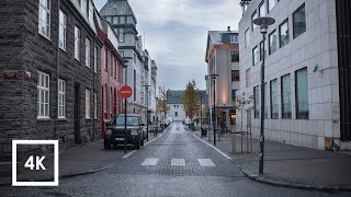 Walking in Downtown Reykjavik, Iceland (Binaural City Sounds) 4k