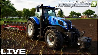 ELMCREEK FS25 #30 - INSILATO IN FERMENTAZIONE E TERRENI DA ARARE - GAMEPLAY ITA