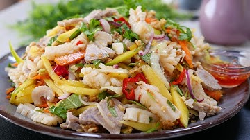 Pha Nước Trộn Gỏi Cho Tất Cả Các Loại Gỏi Mực - Gỏi Xoài - Gỏi Giò Heo Thơm Giòn by Vanh Khuyen