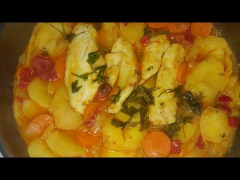 Como hacer un guiso de pescado con patatas