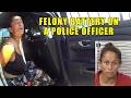 Woman Kicks Officer and Begs Not to Go Back to Jail