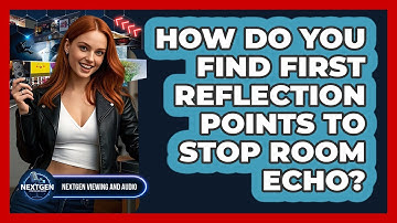 How Do You Find First Reflection Points To Stop Room Echo? - NextGen Viewing and Audio