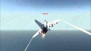 Battlefield 2 video test.