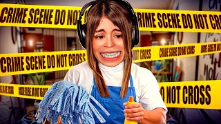 MI NUEVO TRABAJO LIMPIANDO ESCENAS DEL CRIMEN 🤢 screenshot 5