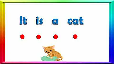 CVC words in Sentences |Sentences with Short Vowel Aa | CVC reading Lesson 1 #millionviews #viral