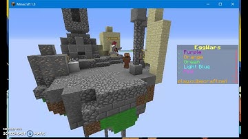 Hacker on CubeCraft.net [EggWars]