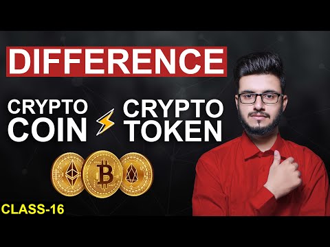 Crypto Coin vs Token - Difference Between Crypto Token and Crypto Coin  9 ( Class-16 )