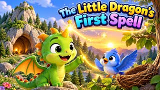 The Little Dragon’s First Spell | Magical Bedtime Story for Kids | Stories for Toddlers