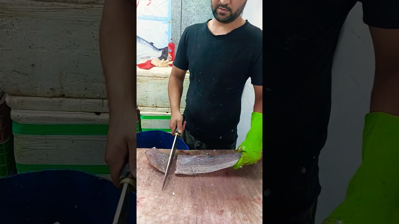 Have you ever seen how to clean Lizard Fish؟ 