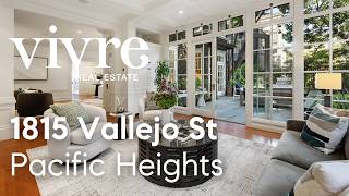 1815 Vallejo St | Archetypal First Bay Shingle-Style #Mansion in Prime #PacificHeights #SanFrancisco
