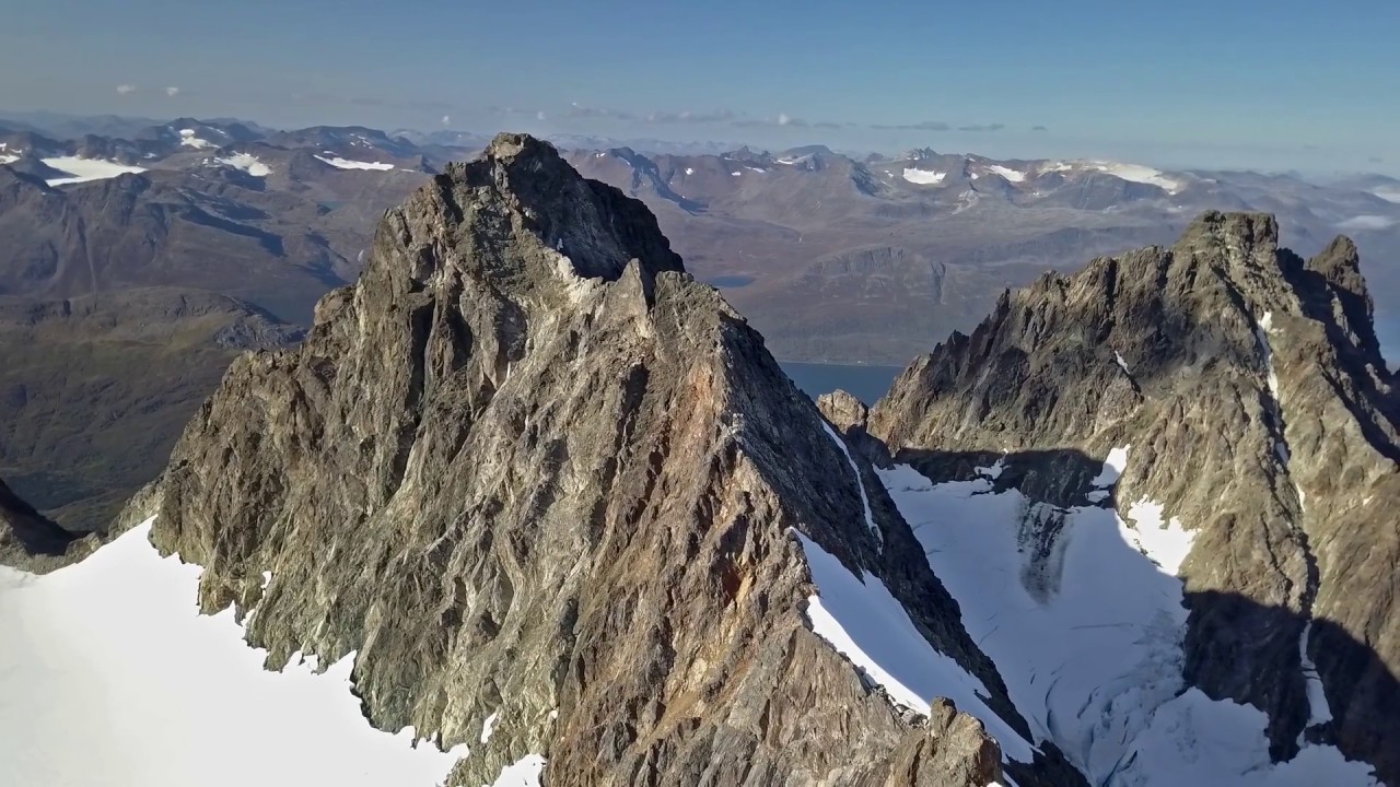 Store lakselvtinden - Drone