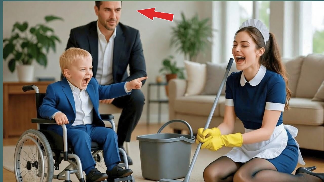 MILLONARIO NO SOPORTABA A SU SIRVIENTA — PERO CUANDO SU HIJO LISIADO COPIÓ SU GROSERÍA TODO SE