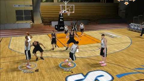 nba2k10 - my player mode summer circuit game 4 part 1