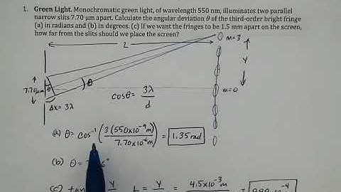 Problem Solving: Light Interference