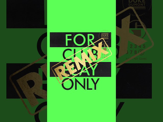 New Ain’t Not Game remix from @cloudstechno. Was nice to reconnect with the fellas on this. Enjoy