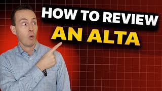 How to Master ALTA Settlement Statements EASILY