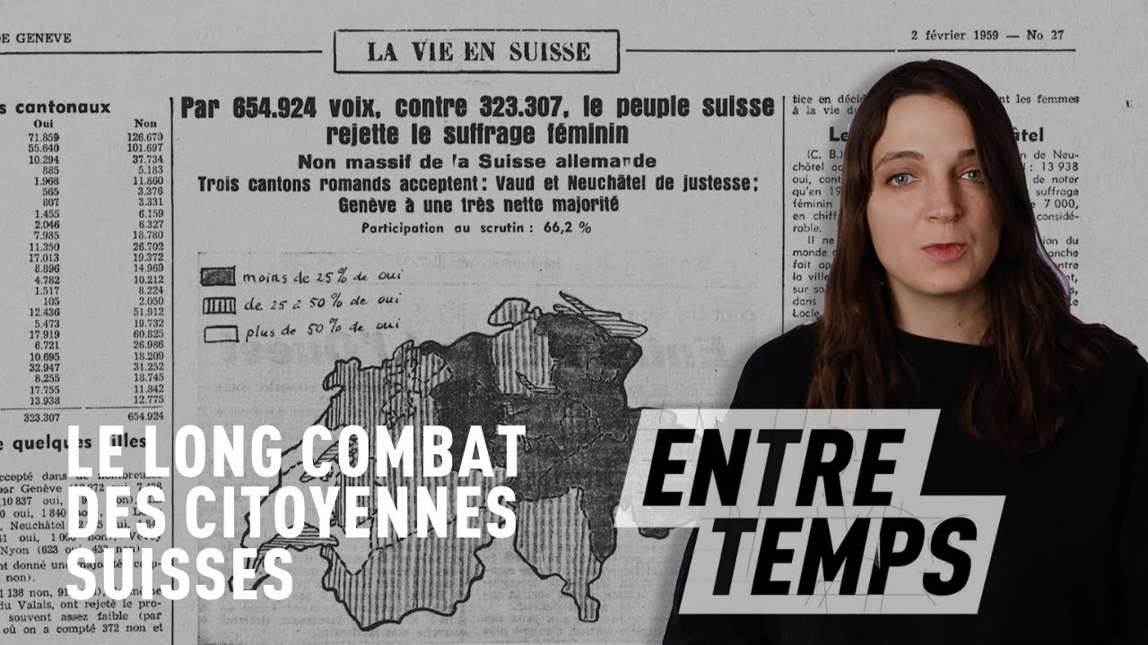 Droit de vote : le long combat des Suissesses