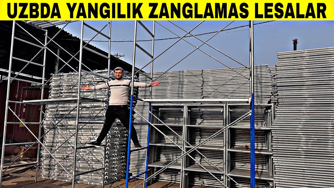 UZBDA YANGILIK ZANGLAMAS ATSINKOVKA LESALAR ARZON JOYIDAN 