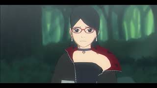 Sarada meets Itachi in the past...