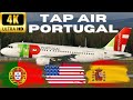 4ktap air portugal  de washington dc  lisbonne et madrid  airbus a321neo  classe conomique