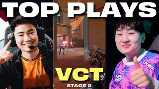 Top Vct Plays Stage 2 | Valorant Clips
