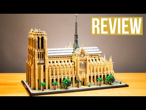LEGO Architecture Notre-Dame de Paris REVIEW | Set 21061