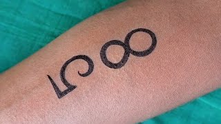 how to draw a beautiful tattoo by No. 58?