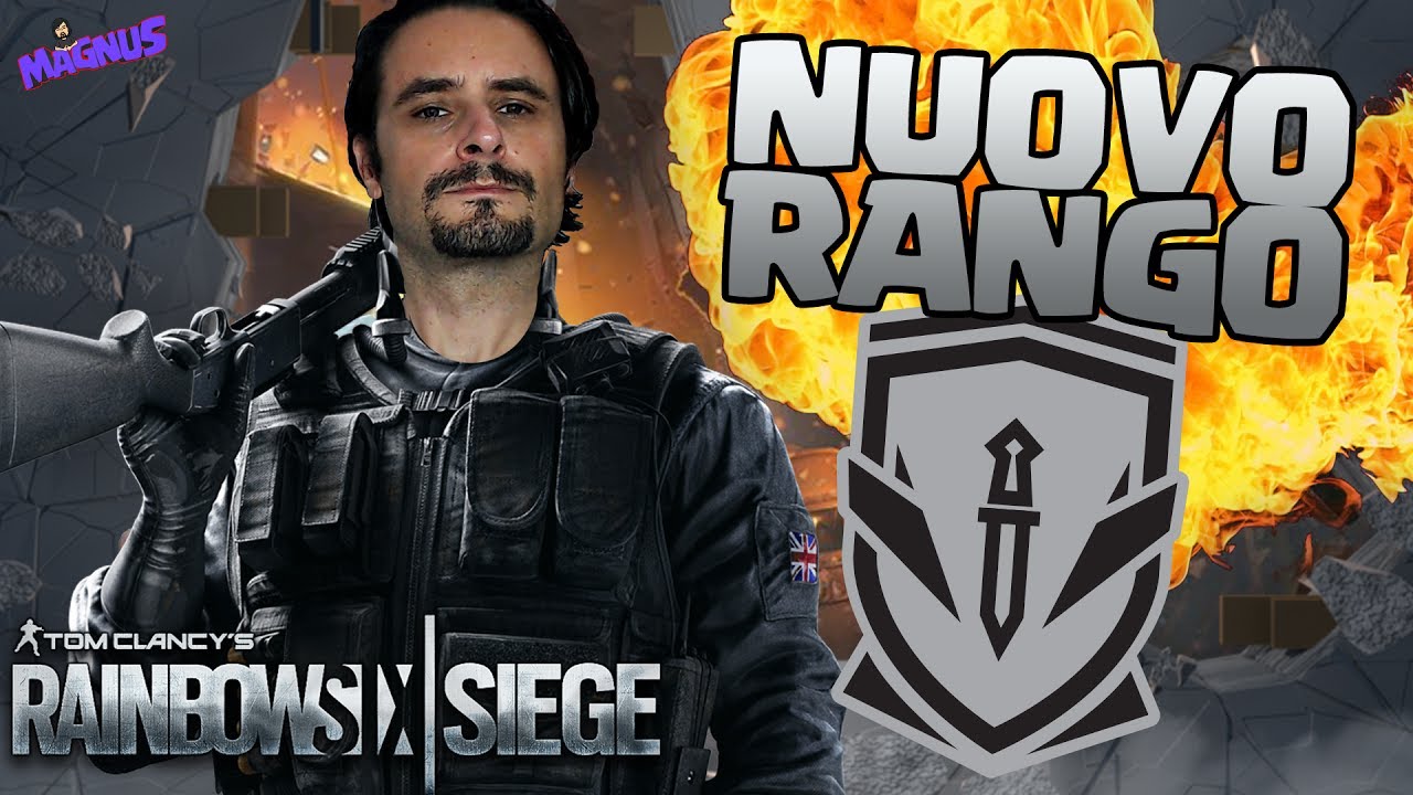 NUOVO RANGO - Rainbow Six Siege ITA - PS4 - YouTube