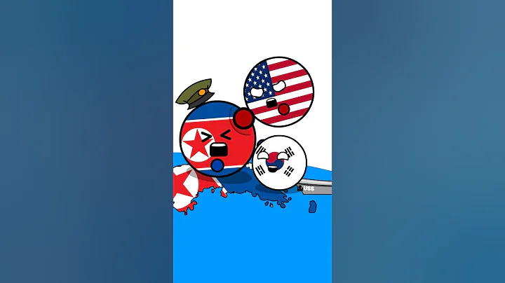 U.S.A helps South Korea #countryballs - DayDayNews