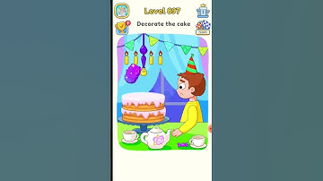 DOP 5 Level 897 | decorate the cake #shorts #funny #gameplay #dop5