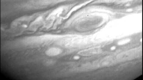 NASA, Voyager 1, video of clouds on Jupiter