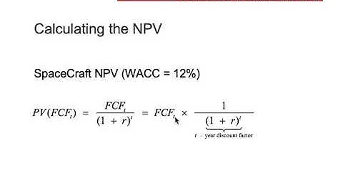 Determining Free Cash Flows and NPV - Dennis Vink, PhD