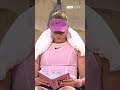 No better way to rest in between sets #rolandgarros #beINRolandGarros #tennis
