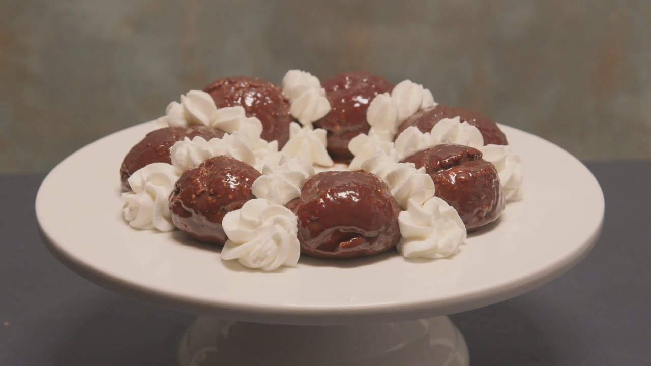 Profiteroles con Craquelin | A scuola di dolcezza con Tommaso Foglia