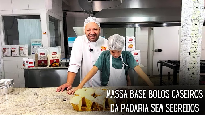Massa Base para Vários Sabores de Bolos Caseiros da Padaria sem Segredos