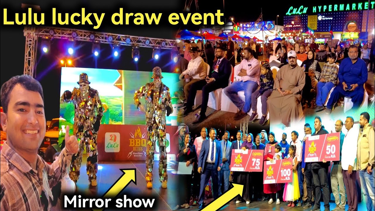 Lulu hypermarket lucky draw event LuLu hypermarket Kuwait YouTube