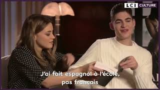 Hero Fiennes Tiffin \& Josephine Langford *Truth or Dare* 4\/12\/19