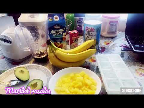 Come rendere Banana ???? avocado ???? ananas ???? shake