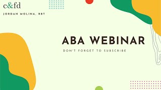 ABA Webinar