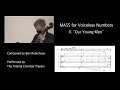 Mass for Voiceless Numbers   Performance with Score Follower