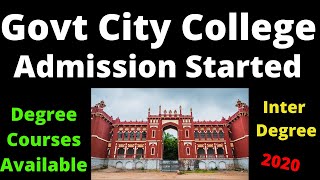 govt city college admission| govt city college hyderabad | government city college, Hyderabad Ts