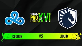 Cloud9 vs. Liquid - Map 2 [Overpass] - ESL Pro League Season 16 - Group D