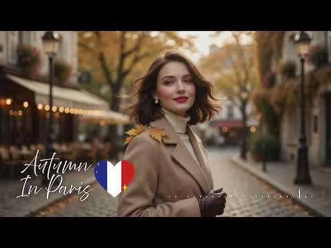 French Chanson Music 🎶 Autumn in Montmartre & Timeless French Love Songs