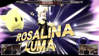 Midwest Mayhem 12 LOSERS QUARTERS - Lima (Bayonetta) vs GRV | Dabuz (Rosalina & Luma)