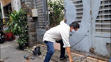 Cách Khắc Phục Cửa Cổng Bị Bật Ngã