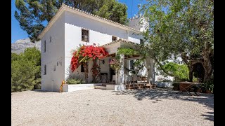 A Traditional Finca with Guest House for Sale in Altea