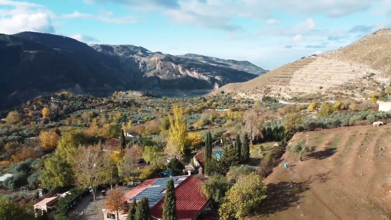 Dronie at Guejar Sierra - Spain