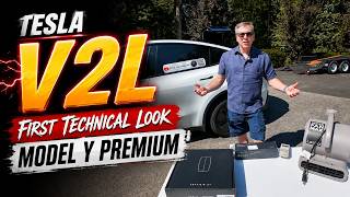 Tesla V2L Is HERE — First Technical Look at Model Y AWD Premium